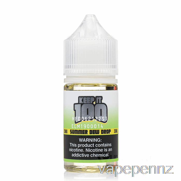 Summer Dew Drop - Keep It 100 SALTS - 30mL 20mg VAPE NZ